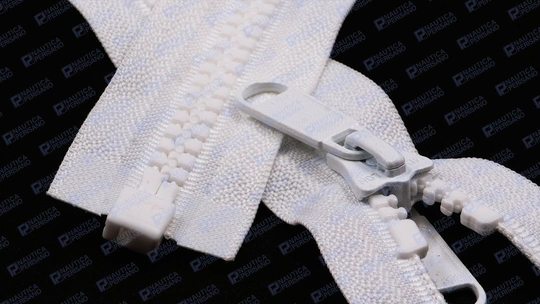 Cerniera pressofusa YKK divisibile (Catena 8) con cursore