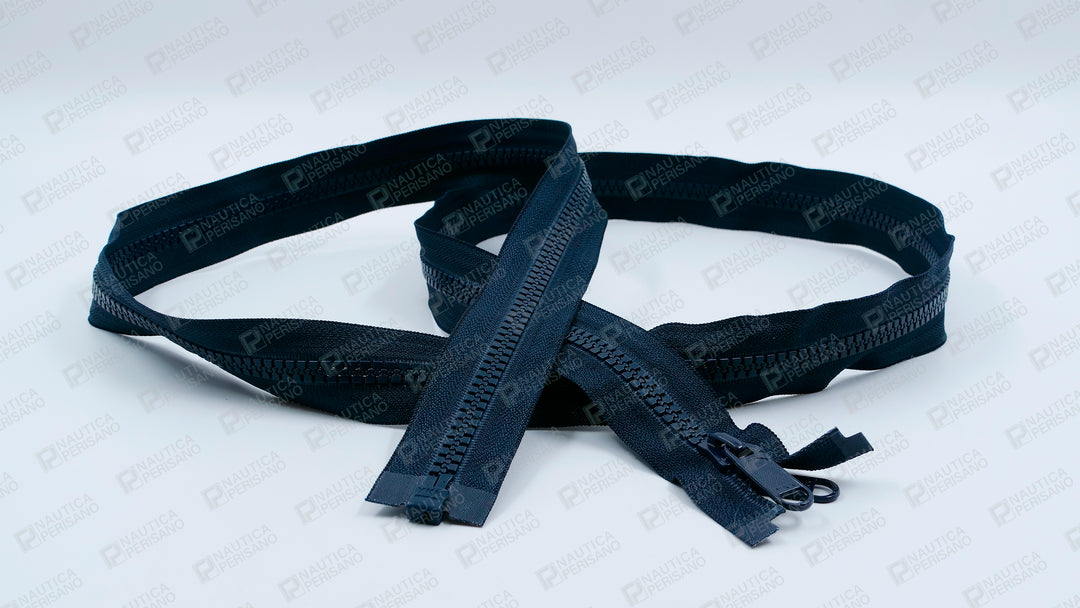 Cerniera pressofusa YKK divisibile (Catena 8) con cursore