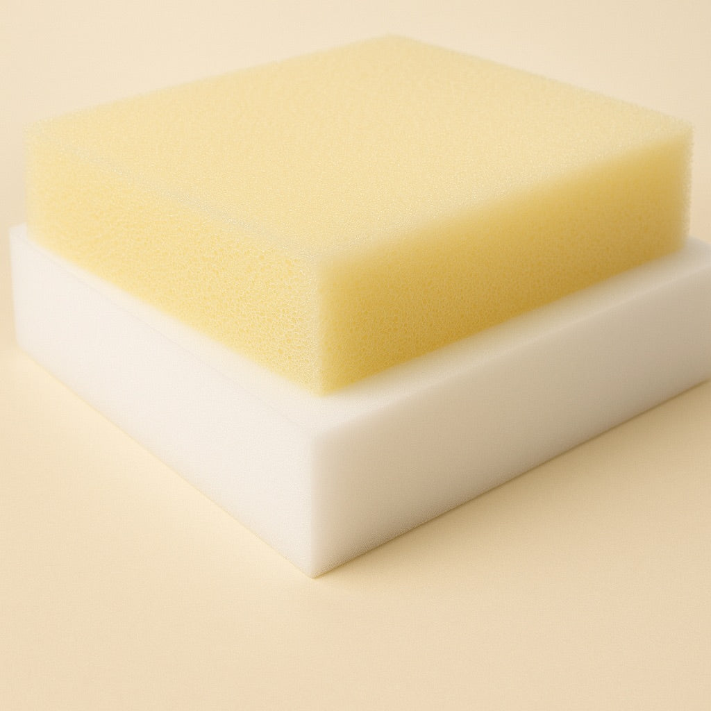 Foglio imbottitura spessore 6cm - (2cm Dryfeel + 4cm Cellula Chiusa)