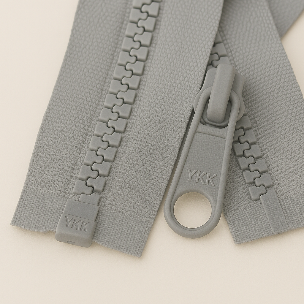 Cerniera pressofusa YKK divisibile (Catena 10) con cursore